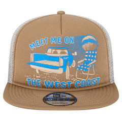 Los Angeles Chargers New Era Meet Me 9FIFTY Snapback Hat - Tan - NFL