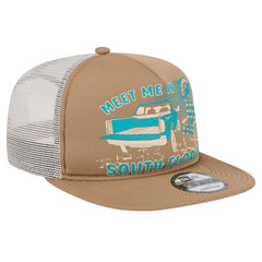 Miami Dolphins New Era Meet Me 9FIFTY Snapback Hat - Tan - NFL
