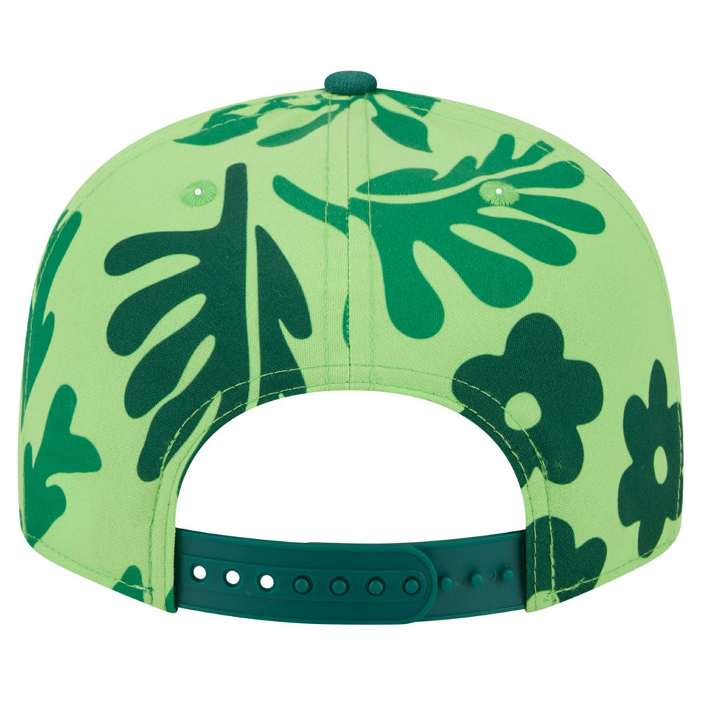 New York Jets New Era Leafy 9FIFTY Snapback Hat - Light Green - NFL