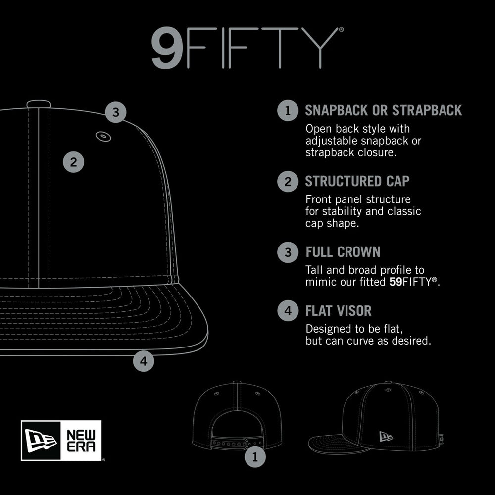 New York Jets New Era Leafy 9FIFTY Snapback Hat - Light Green - NFL