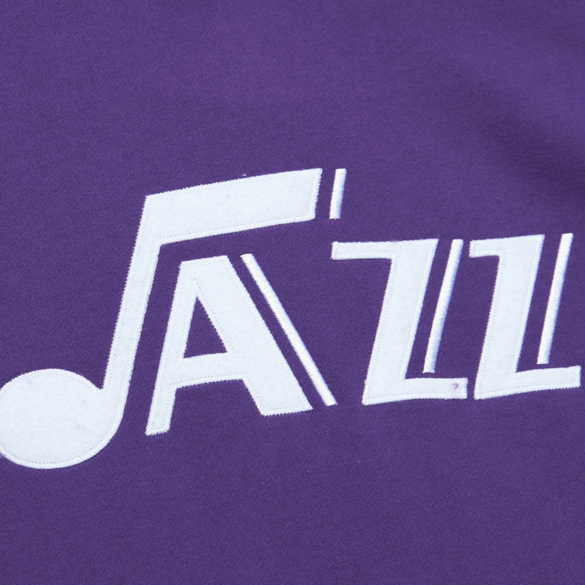 Mitchell & Ness Utah Jazz Hardwood Classics Nights Raglan Pullover Hoodie Purple