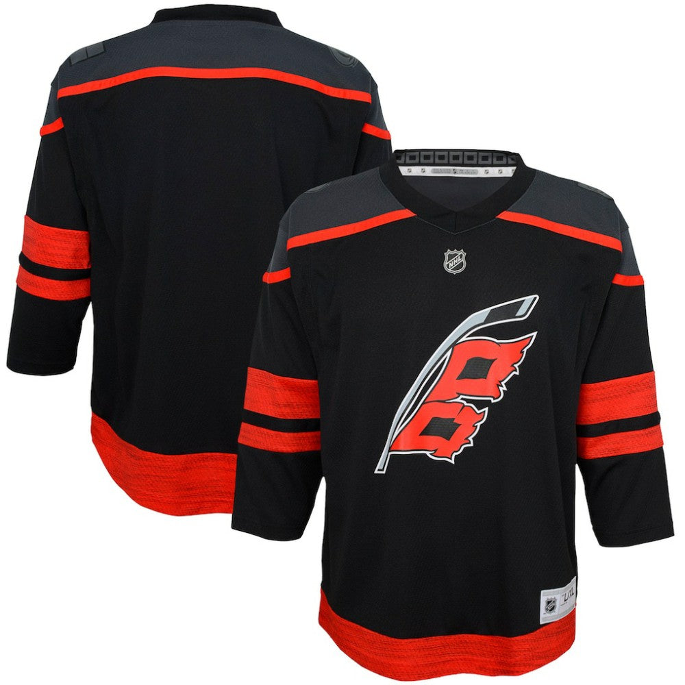 Carolina Hurricanes Youth Home Premier Jersey - Black | NHL sale