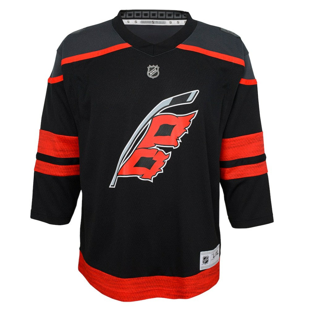 Carolina Hurricanes Youth Home Premier Jersey - Black | NHL sale