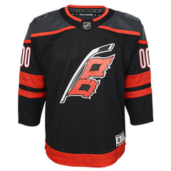 Carolina Hurricanes Youth Home Premier Custom Jersey - Black | NHL sale