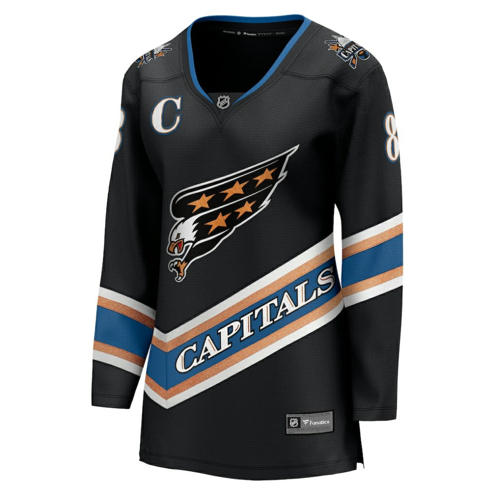 Alexander Ovechkin Washington Capitals Fanatics Women's 50th Anniversary Breakaway Jersey - Black | Fanatics sale