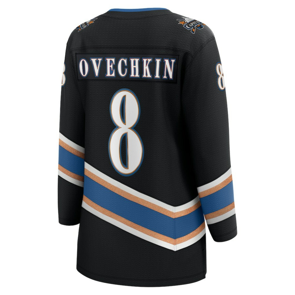 Alexander Ovechkin Washington Capitals Fanatics Women's 50th Anniversary Breakaway Jersey - Black | Fanatics sale