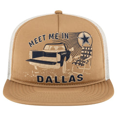 Dallas Cowboys New Era Meet Me 9FIFTY Snapback Hat - Stone - NFL
