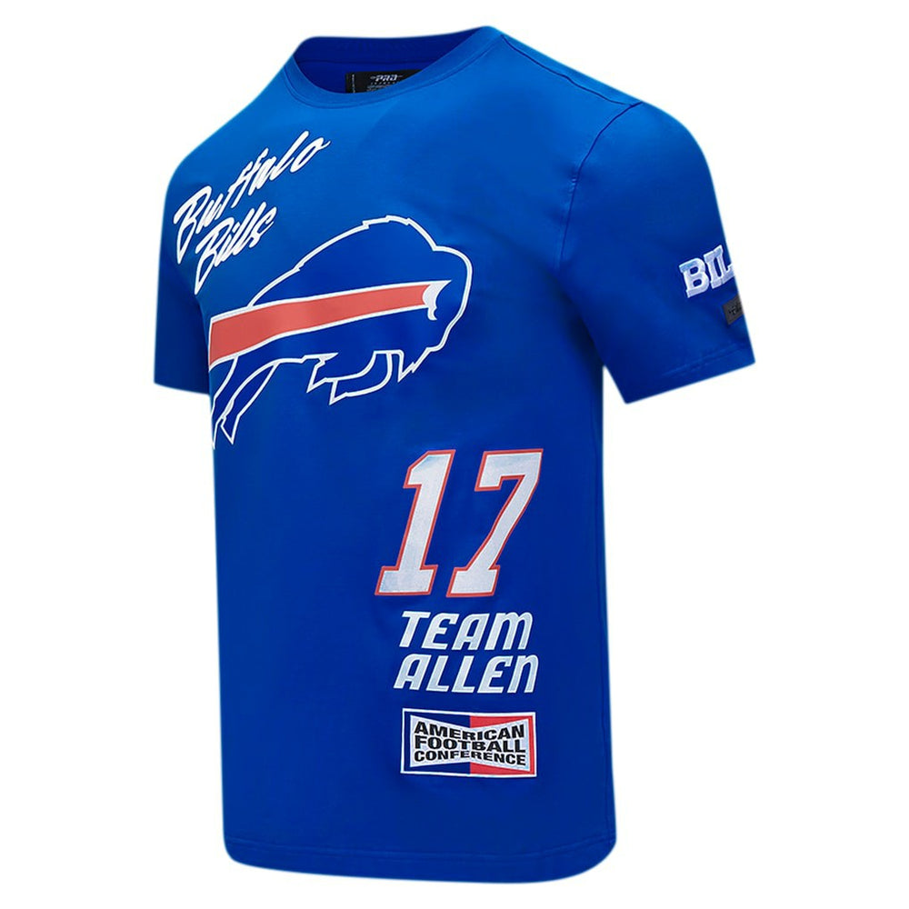 Josh Allen Buffalo Bills Pro Standard Fast Lane Name & Number Player T-Shirt - Royal - NFL