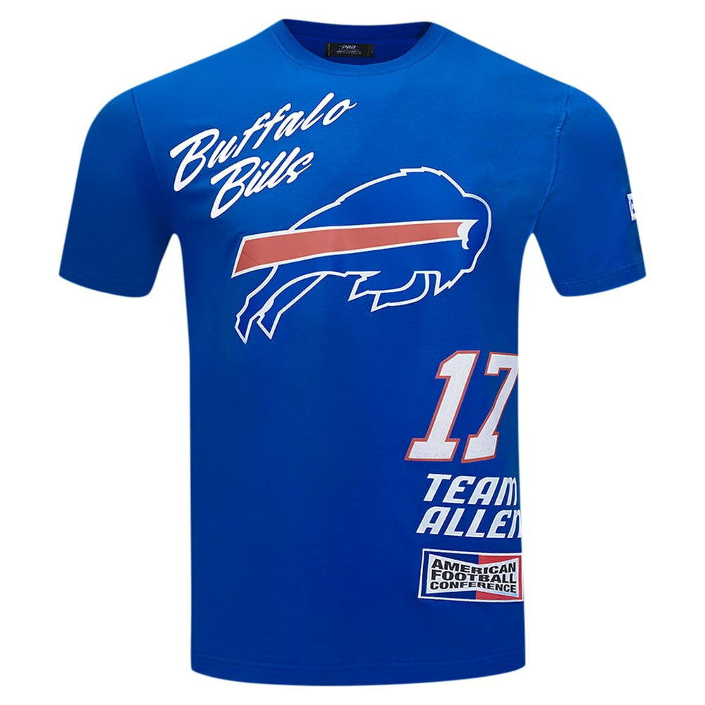 Josh Allen Buffalo Bills Pro Standard Fast Lane Name & Number Player T-Shirt - Royal - NFL