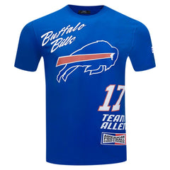 Josh Allen Buffalo Bills Pro Standard Fast Lane Name & Number Player T-Shirt - Royal - NFL