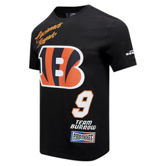 Joe Burrow Cincinnati Bengals Pro Standard Fast Lane Name & Number Player T-Shirt - Black - NFL