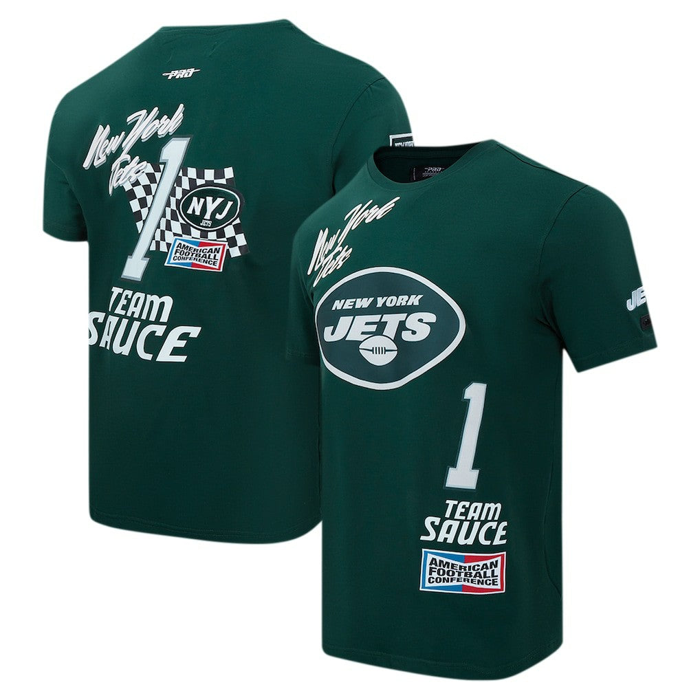 Ahmad Sauce Gardner New York Jets Pro Standard Fast Lane Name & Number Player T-Shirt - Green - NFL
