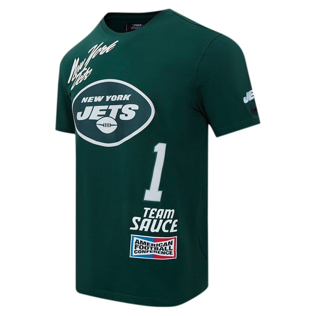 Ahmad Sauce Gardner New York Jets Pro Standard Fast Lane Name & Number Player T-Shirt - Green - NFL