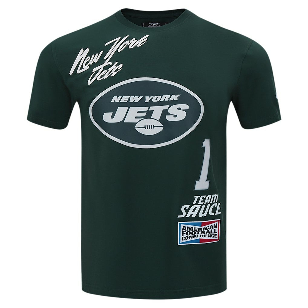 Ahmad Sauce Gardner New York Jets Pro Standard Fast Lane Name & Number Player T-Shirt - Green - NFL