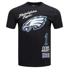 Jalen Hurts Philadelphia Eagles Pro Standard Fast Lane Name & Number Player T-Shirt - Black - NFL