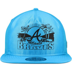 Atlanta Braves New Era Neon Golfer Snapback Hat Discount