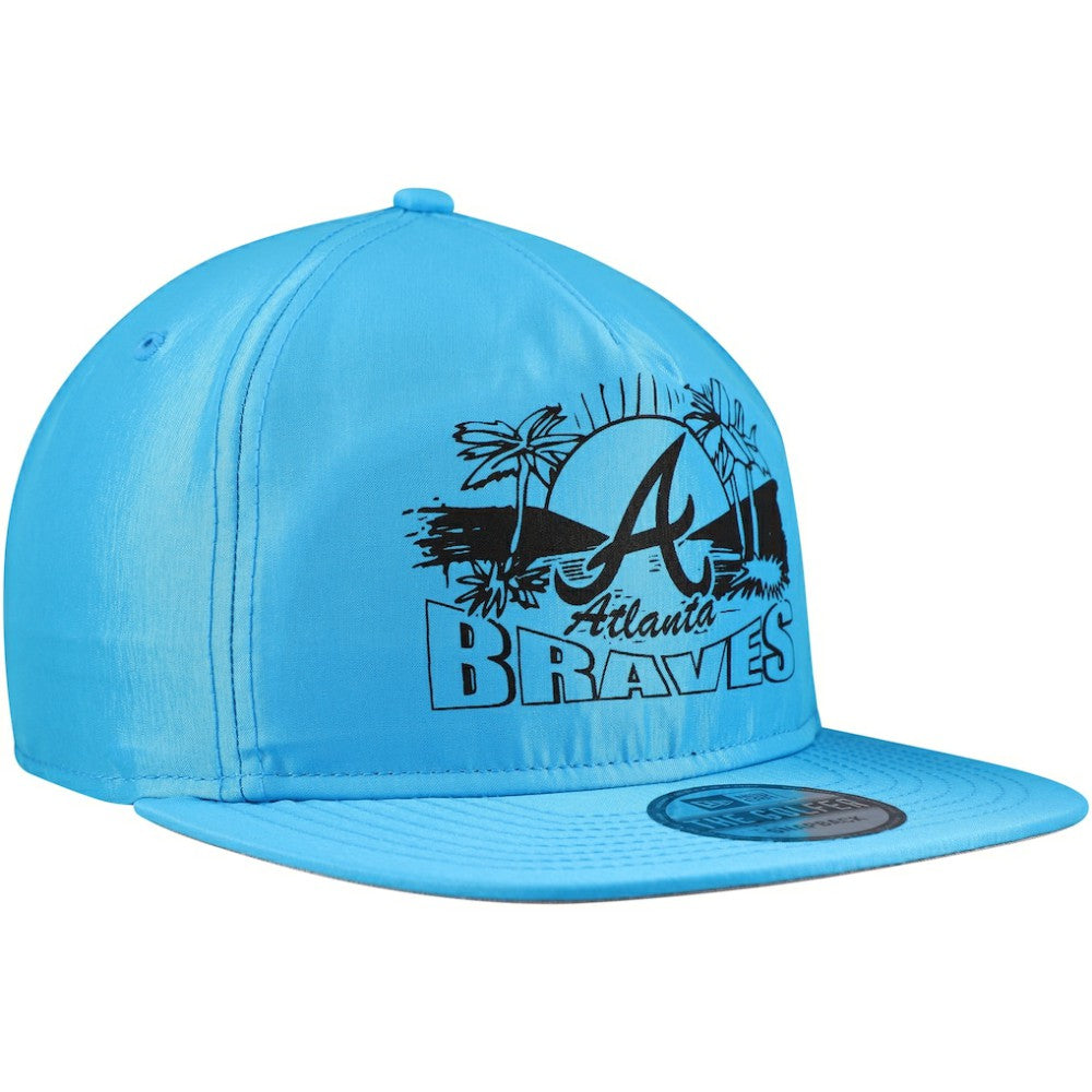 Atlanta Braves New Era Neon Golfer Snapback Hat Discount
