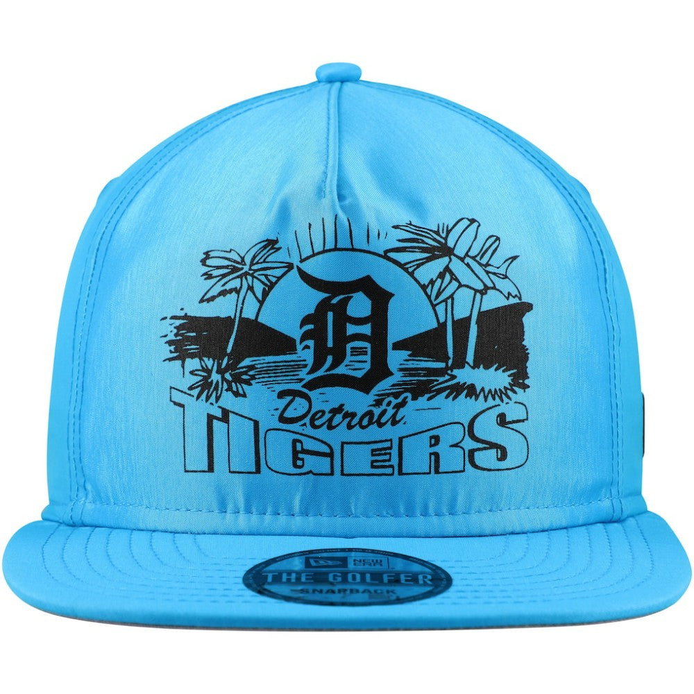 Detroit Tigers New Era Neon Golfer Snapback Hat Outlet