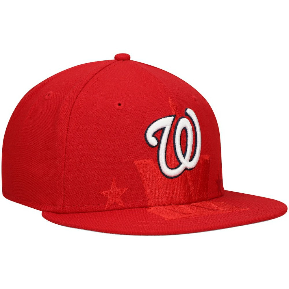 Washington Nationals New Era Shadow Logo 59FIFTY Fitted Hat Outlet