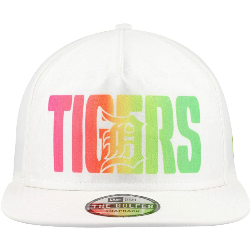 Detroit Tigers New Era Spring Spectrum Golfer Snapback Hat Online