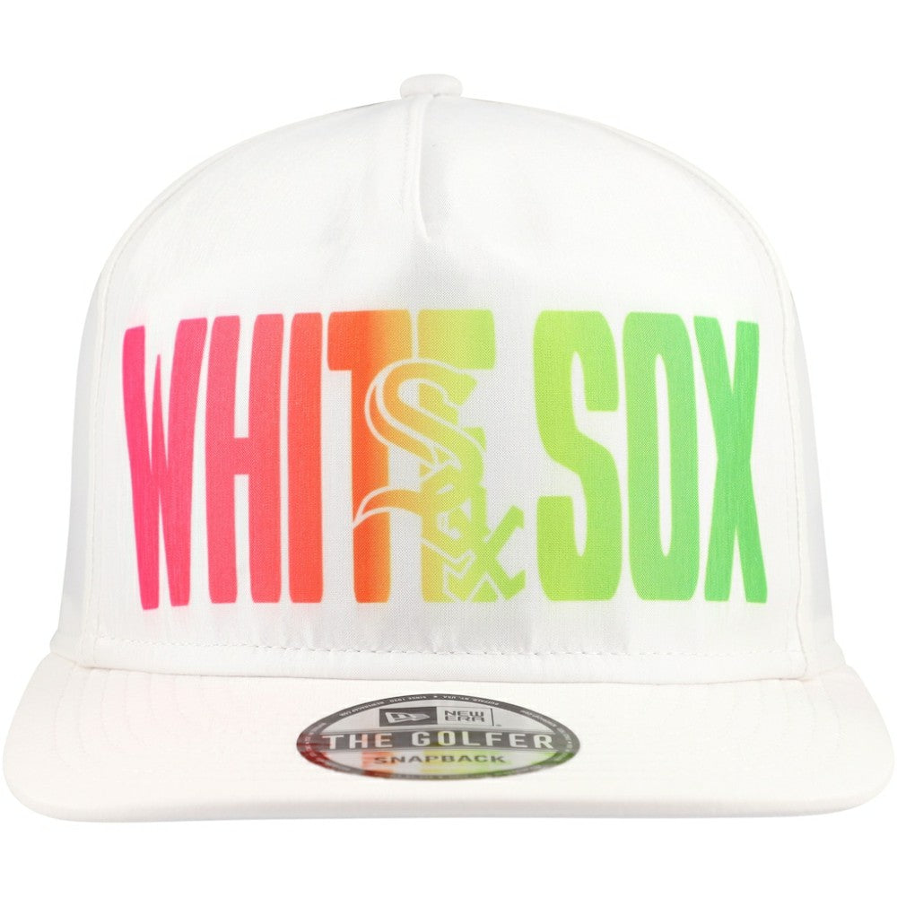 Chicago White Sox New Era Spring Spectrum Golfer Snapback Hat for sale