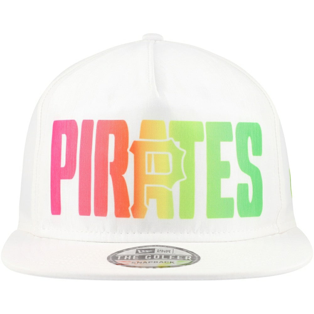 Pittsburgh Pirates New Era Spring Spectrum Golfer Snapback Hat Online
