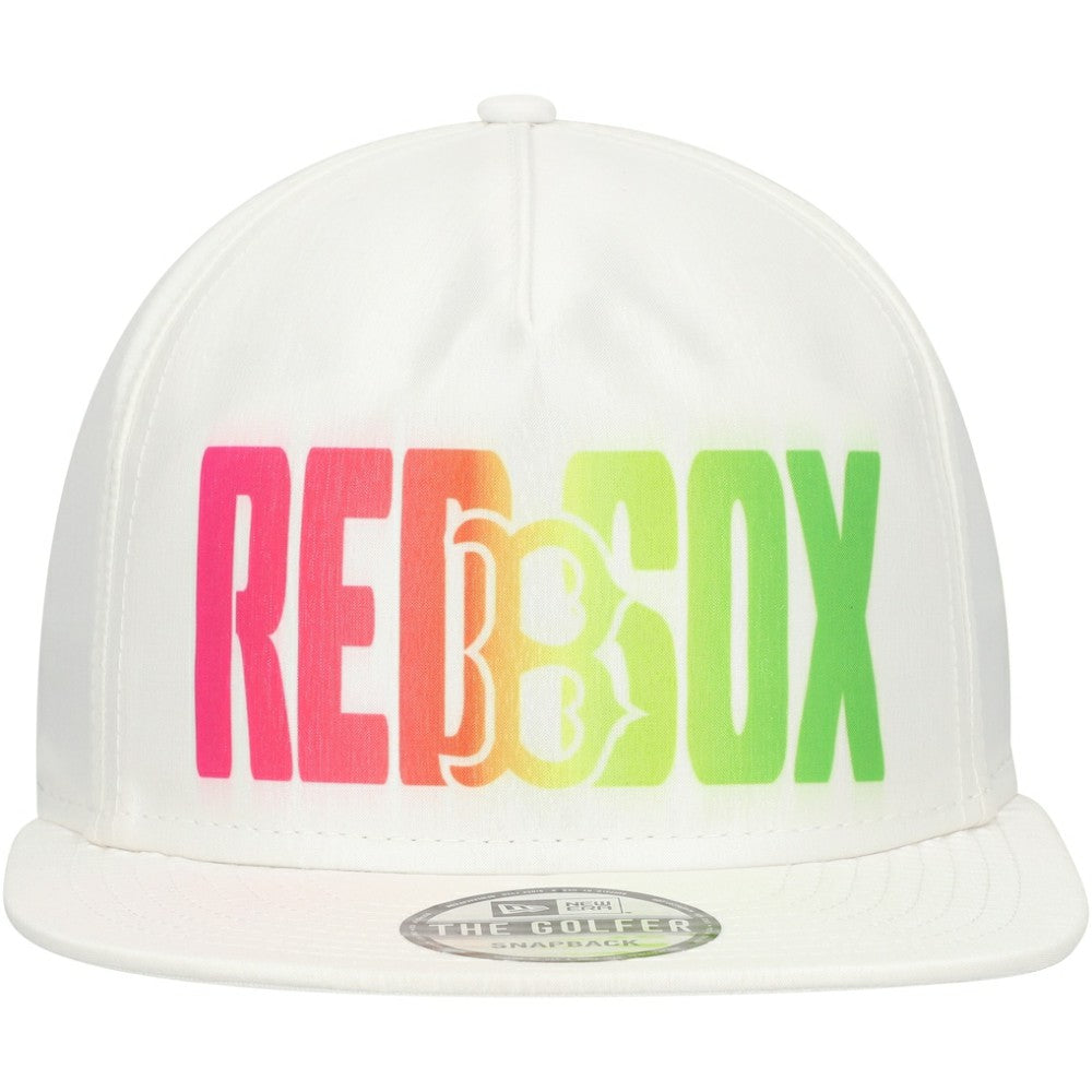 Boston Red Sox New Era Spring Spectrum Golfer Snapback Hat for sale