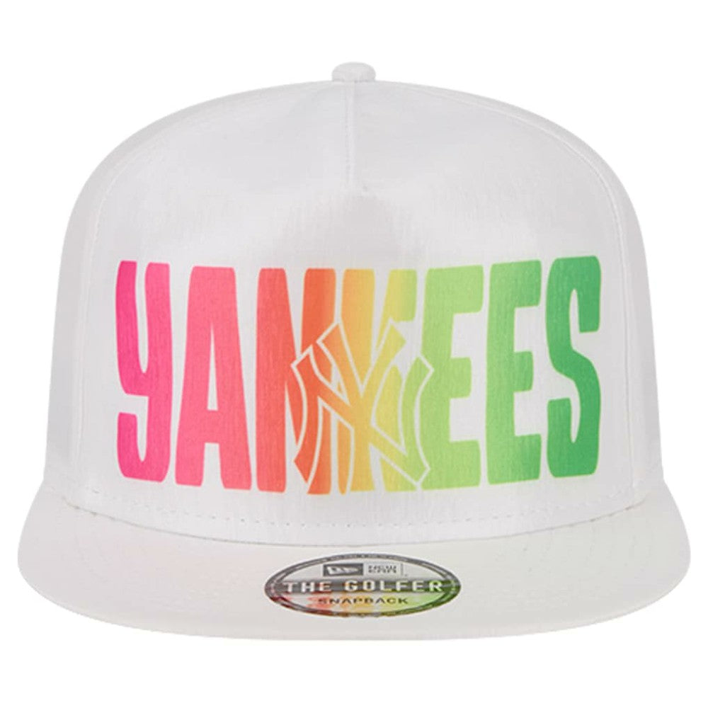 New York Yankees New Era Spring Spectrum Golfer Snapback Hat Sale