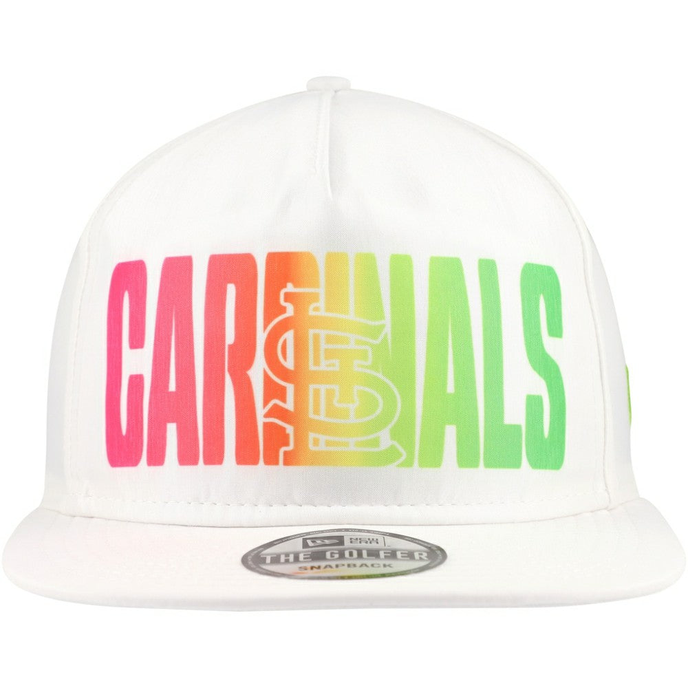 St. Louis Cardinals New Era Spring Spectrum Golfer Snapback Hat Near Me