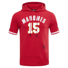 Patrick Mahomes Kansas City Chiefs Pro Standard Player Name & Number Hoodie T-Shirt - Red - NFL