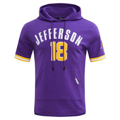 Justin Jefferson Minnesota Vikings Pro Standard Player Name & Number Hoodie T-Shirt - Purple - NFL