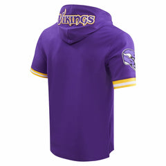 Justin Jefferson Minnesota Vikings Pro Standard Player Name & Number Hoodie T-Shirt - Purple - NFL