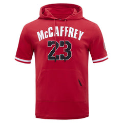 Christian McCaffrey San Francisco 49ers Pro Standard Player Name & Number Hoodie T-Shirt - Scarlet - NFL