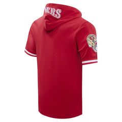 Christian McCaffrey San Francisco 49ers Pro Standard Player Name & Number Hoodie T-Shirt - Scarlet - NFL