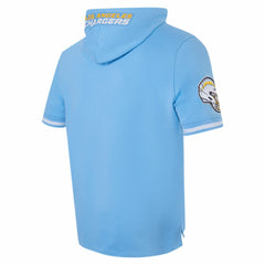 Justin Herbert Los Angeles Chargers Pro Standard Player Name & Number Hoodie T-Shirt - Powder Blue - NFL