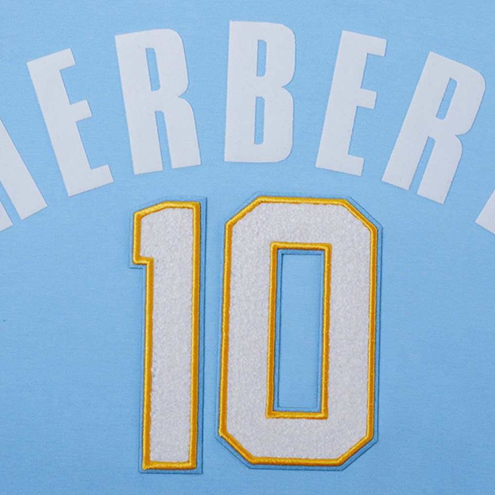 Justin Herbert Los Angeles Chargers Pro Standard Player Name & Number Hoodie T-Shirt - Powder Blue - NFL