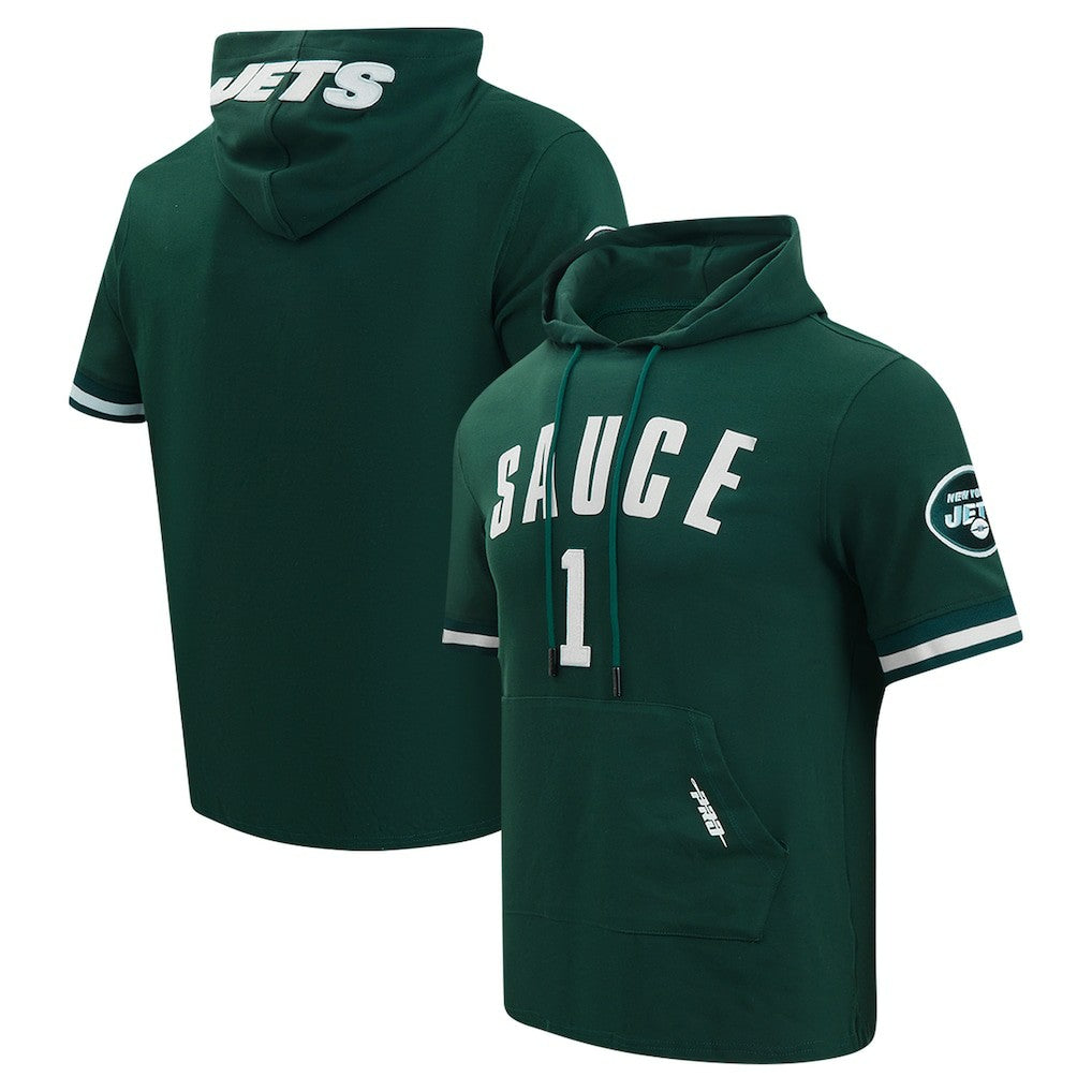 Ahmad Sauce Gardner New York Jets Pro Standard Player Name & Number Hoodie T-Shirt - Green - NFL