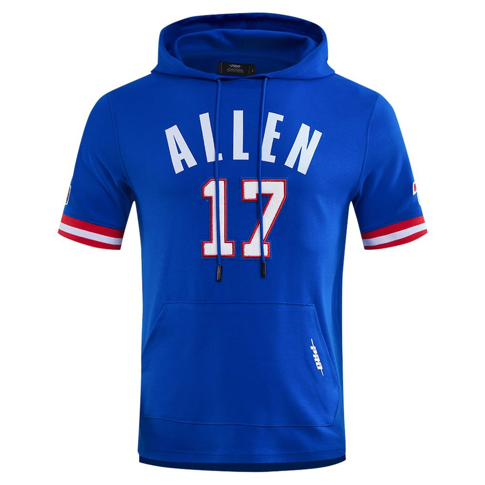 Josh Allen Buffalo Bills Pro Standard Player Name & Number Hoodie T-Shirt - Royal - NFL