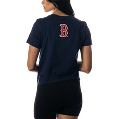 Boston Red Sox The Wild Collective Women's Twist Front T-Shirt Near Me