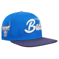 Chicago Bulls Pro Standard Legacy Snapback Hat Blue/Navy