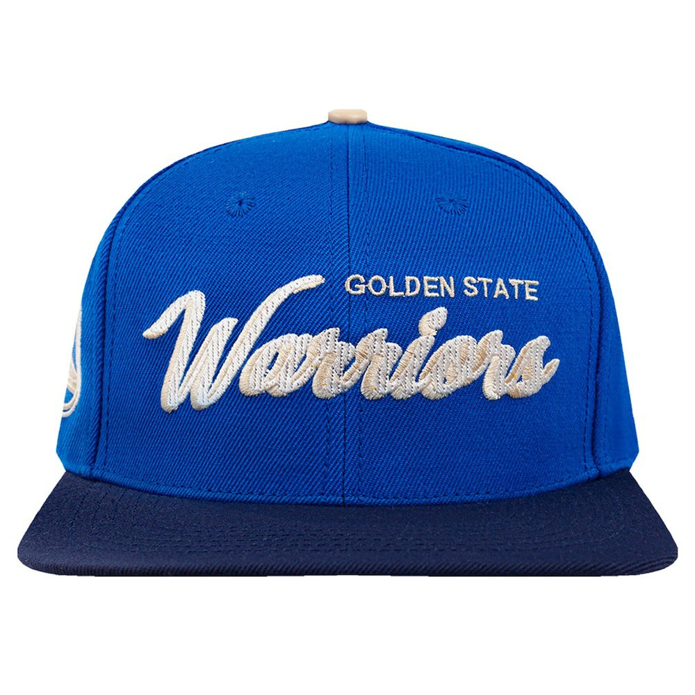 Golden State Warriors Pro Standard Legacy Snapback Hat Royal/Navy
