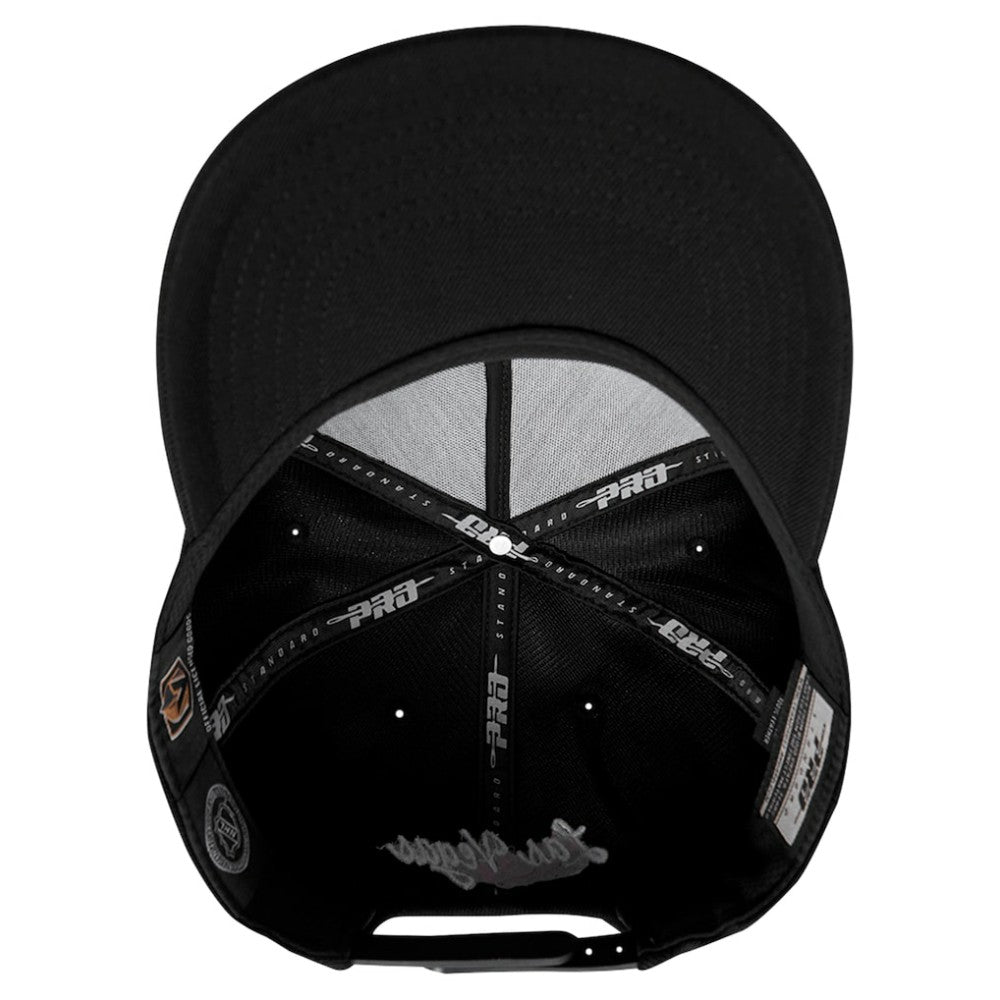 Vegas Golden Knights Pro Standard Paint the City Pinch Front Snapback Hat - Black | NHL Lifestyle