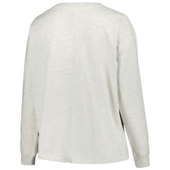 Houston Astros Profile Women's Plus Size French Terry Pullover Sweatshirt Sale