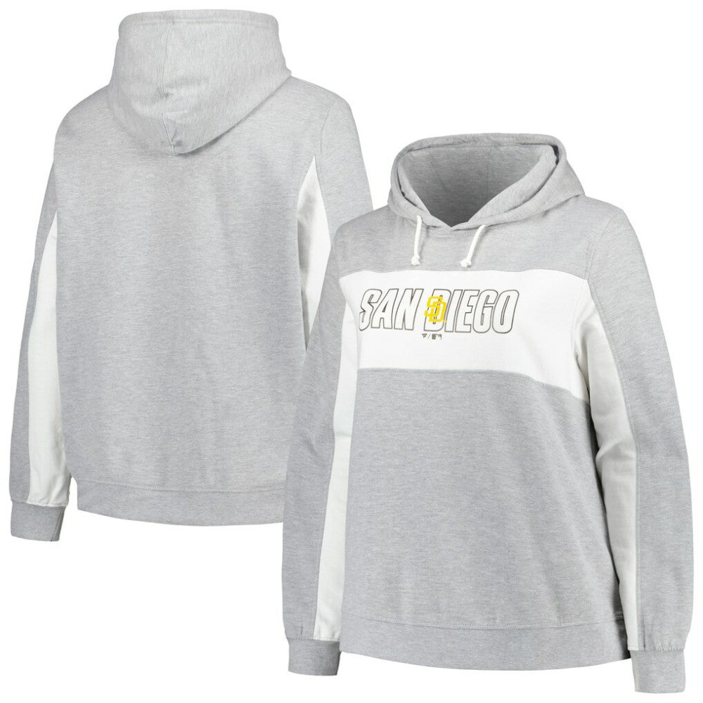 Profile San Diego Padres Women's Plus Size Pullover Hoodie Discount