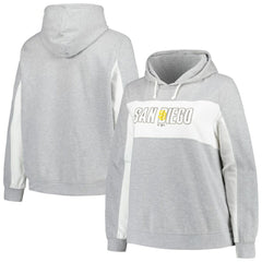 Profile San Diego Padres Women's Plus Size Pullover Hoodie Discount