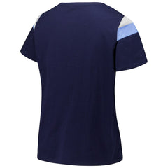 Tampa Bay Rays Profile Women's Plus Size Scoop Neck T-Shirt Sale