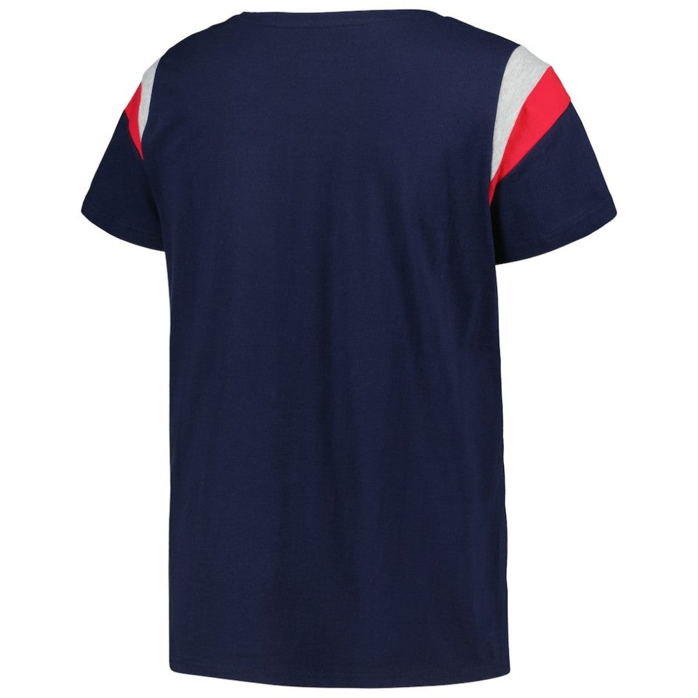 Cleveland Guardians Profile Women's Plus Size Scoop Neck T-Shirt Outlet