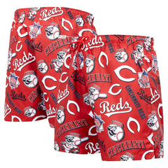 Cincinnati Reds Pro Standard Toss Logo Woven Shorts for sale