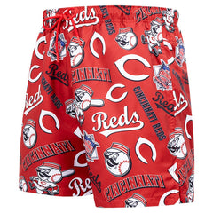 Cincinnati Reds Pro Standard Toss Logo Woven Shorts for sale