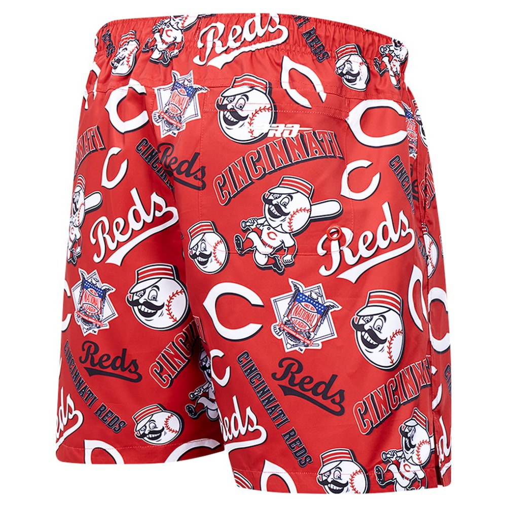 Cincinnati Reds Pro Standard Toss Logo Woven Shorts for sale